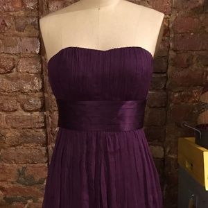Silk Chiffon Bridesmaid Dress